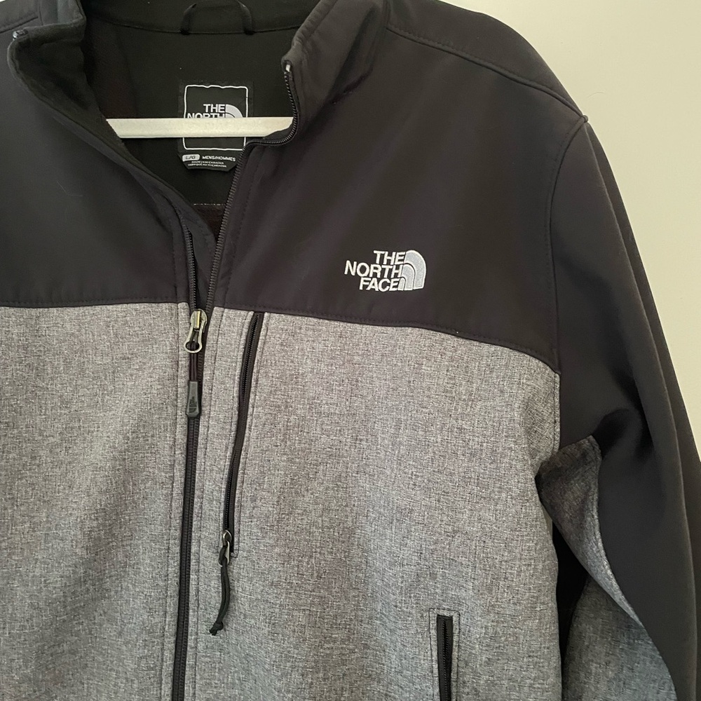 The North Face Men's Black and Gray Jacket